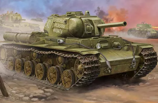 Trumpeter - Soviet KV-8S Heavy Tank 
